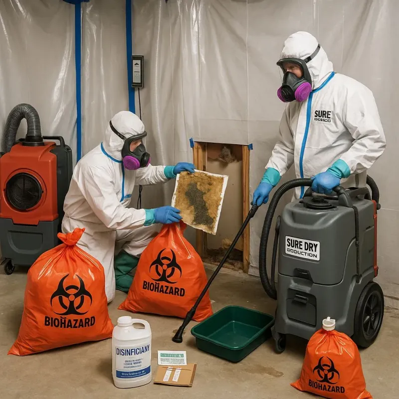 Contaminated Water Handling Protocols process in Glen Oaks, NY