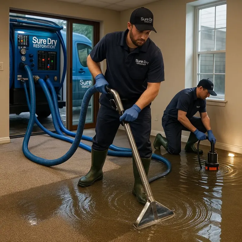 Water Extraction and Removal process in Glen Oaks, NY